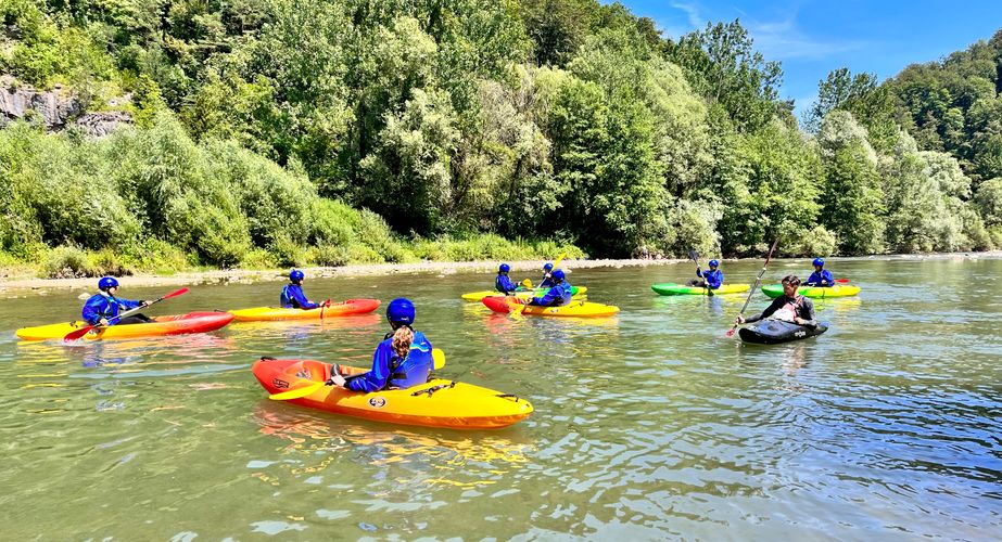 Slovenie kajak excursie Slovenie kajak excursie